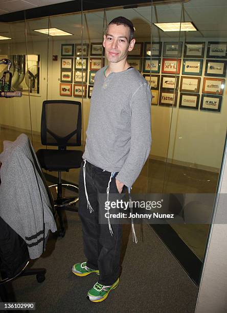 Matisyahu invades The Whoolywood Shuffle at SiriusXM Studio on December 20, 2011 in New York City.