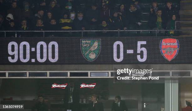 Score In Football Premier League Scoreboard Photos and Premium High Res Pictures - Getty ...