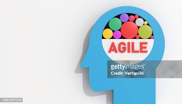agile thinking - agile business stockfoto's en -beelden
