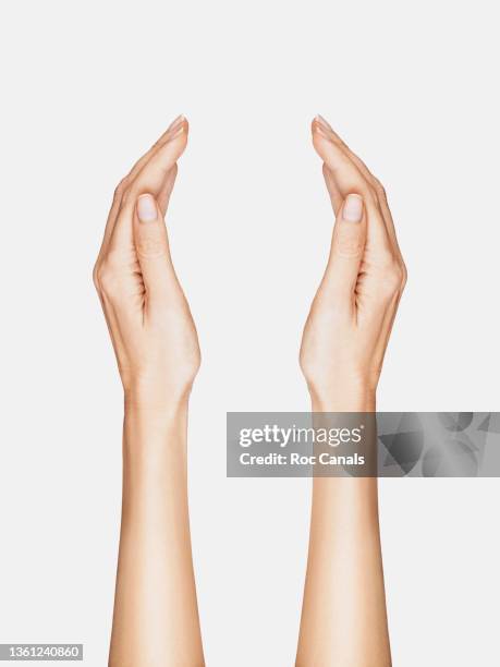 two hands - female hand stock pictures, royalty-free photos & images