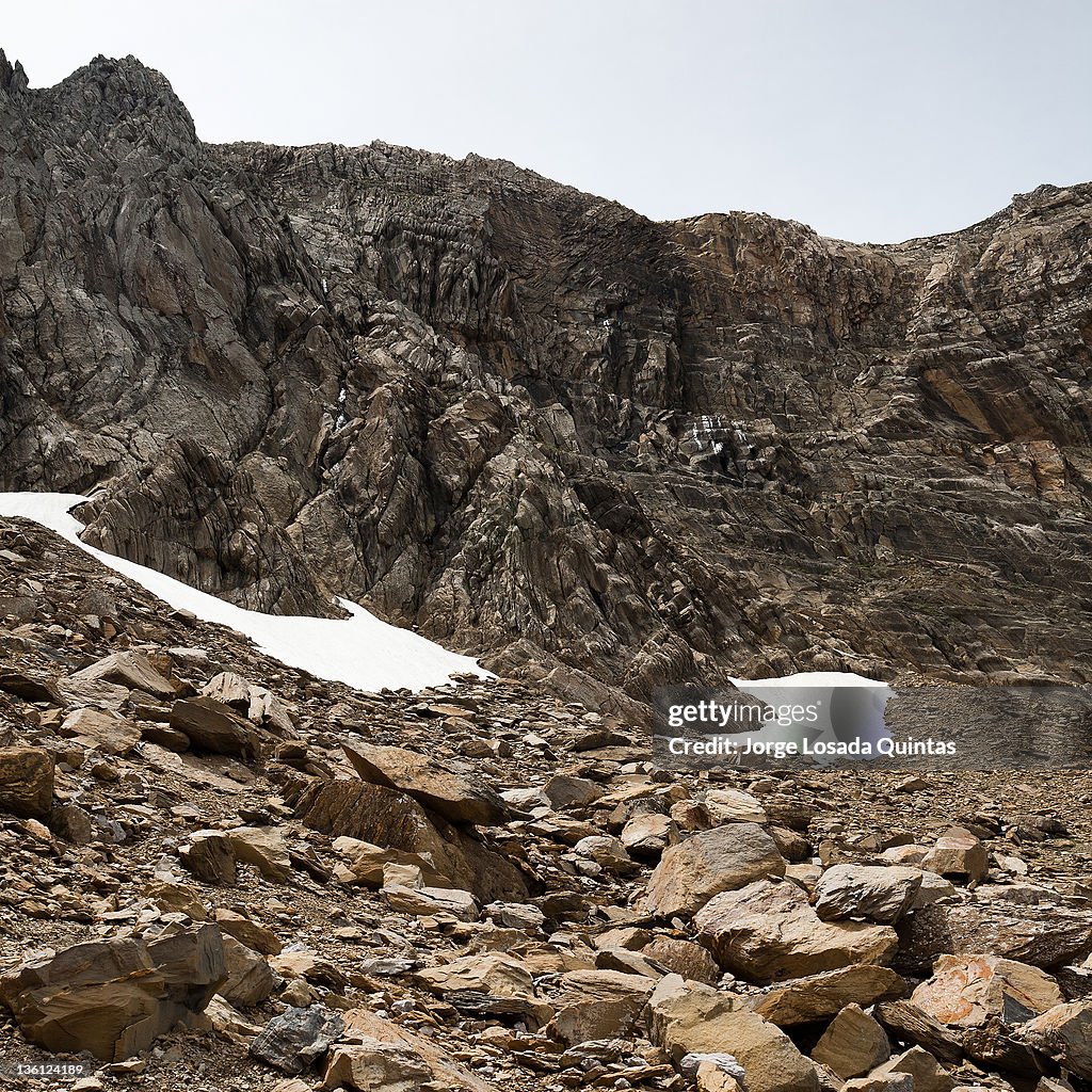 Rocks on moutain