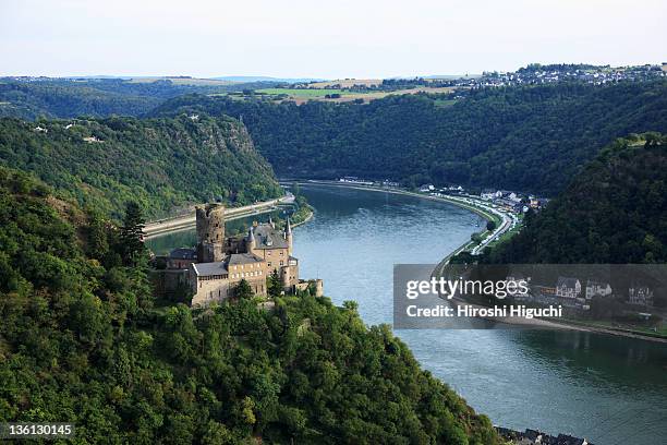 germany, loreley - germany castle stock pictures, royalty-free photos & images