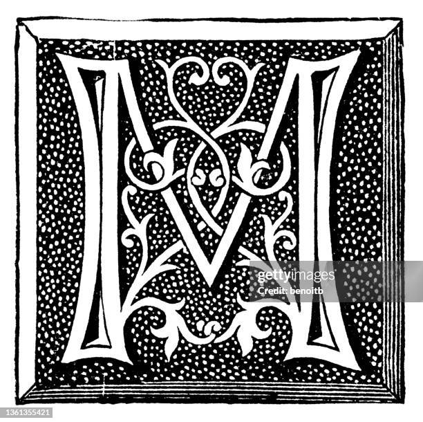 75 Gothic Letter M Stock Photos, High-Res Pictures, and Images - Getty ...