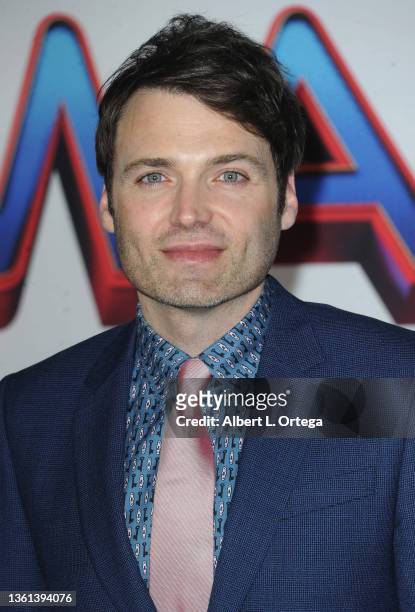 Seth Gabel attends Sony Pictures' "Spider-Man: No Way Home" Los Angeles Premiere held at The Regency Village Theatre on December 13, 2021 in Los...