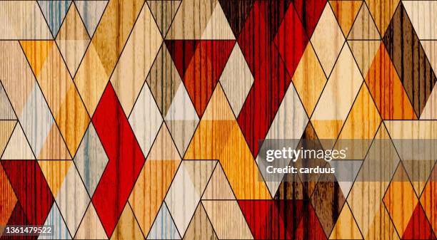 seamless wood textured parquet pattern - wainscoting background stock illustrations