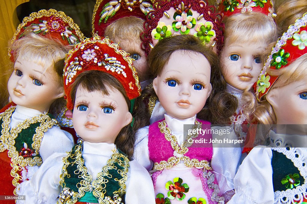Traditional Hungarian dolls, Budapest