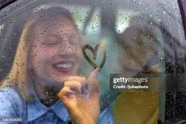 love - happy face drawing stock pictures, royalty-free photos & images