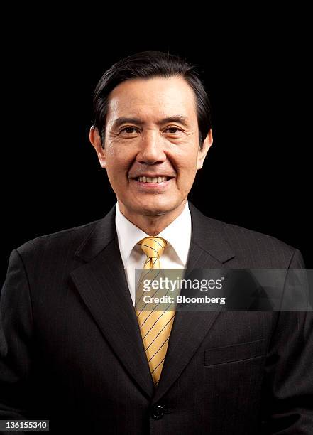 Ma Ying-jeou, Taiwan's president, sits for a photograph at the Presidential Palace in Taipei, Taiwan, on Friday, Dec. 22, 2011. Ma said his...