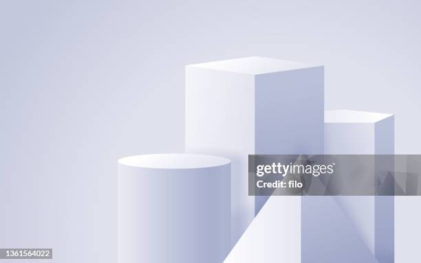 3d shapes towers shapes background - 塔 幅插畫檔、美工圖案、卡通及圖標