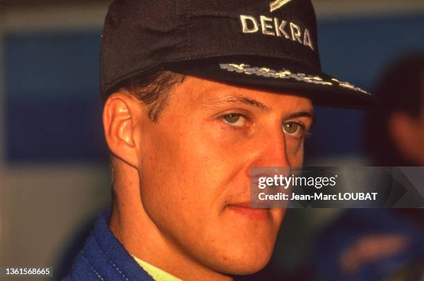 Le coureur automobile Michael Schumacher, le 03 juin 1994.