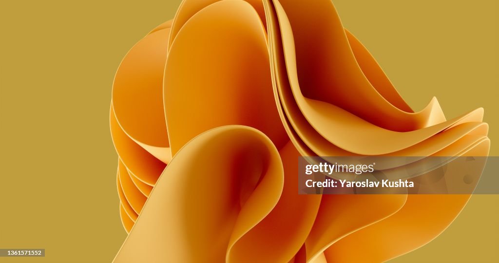 Wallpaper abstract shapes - stock image