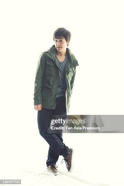 Noh Young-Hak poses for photographs on March 11, 2011 in Seoul, South Korea.