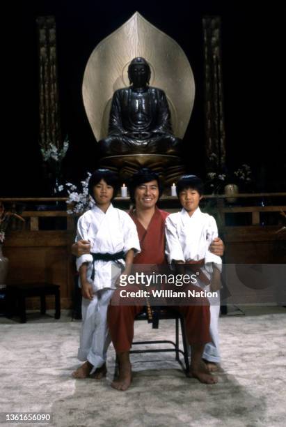American martial artist, actor and media personality Kane Kosugi , Japanese martial artist, actor, filmmaker and writer Sho Kosugi and Shane Kosugi ,...
