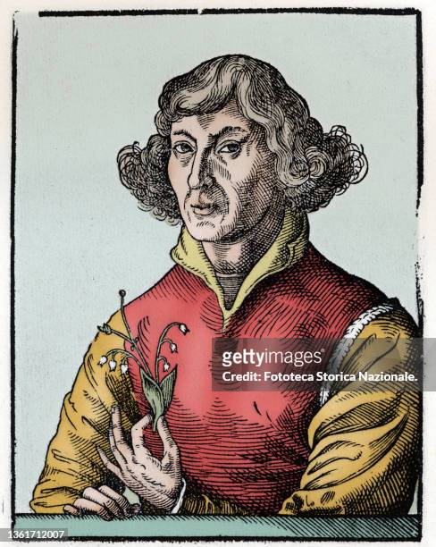 Nicolaus Copernicus astronomer, mathematician, clergyman, jurist, governor, doctor and Polish priest, promoter and supporter of the evidence of the...