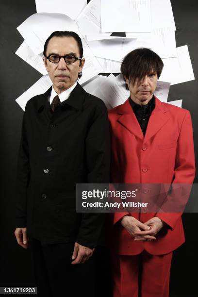 Ron & Russell Mael photographed in London in 2008