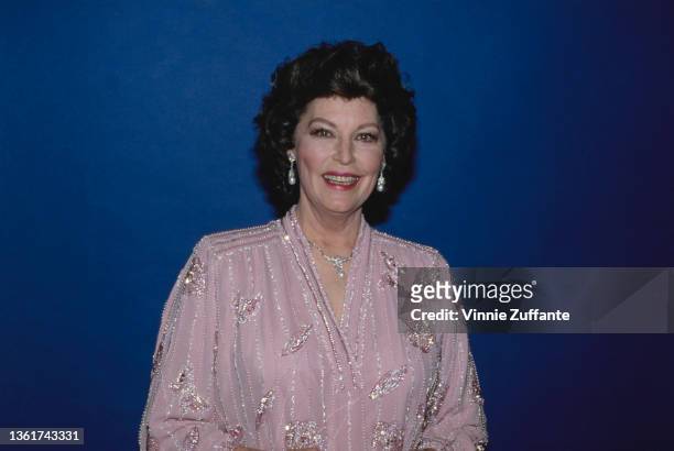 American actress Ava Gardner attends the 20th Annual Your Choice for the Film Awards, held at The Ambassador Hotel in Los Angeles, California, 16th...