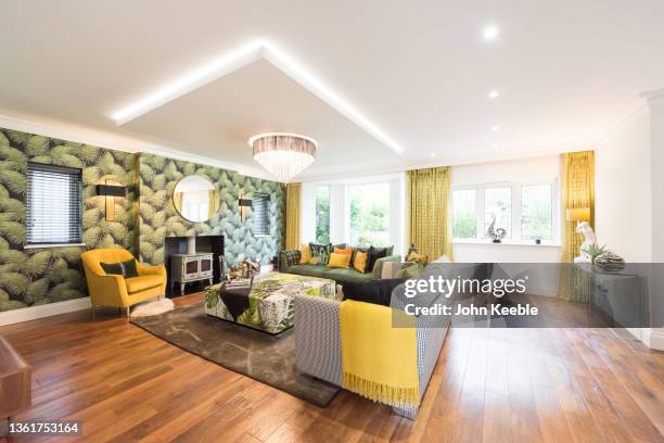 property interior - colorful home interior stock pictures, royalty-free photos & images