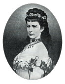 Elisabeth Empress of Austria and Queen of Hungary portrait