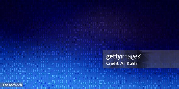 Binary Code Vector Texture Technology Background Binary Code Vector Texture Technology Background