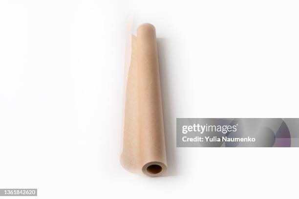 baking paper, parchment food, is used for cooking and food storage. - contract tracing stock pictures, royalty-free photos & images