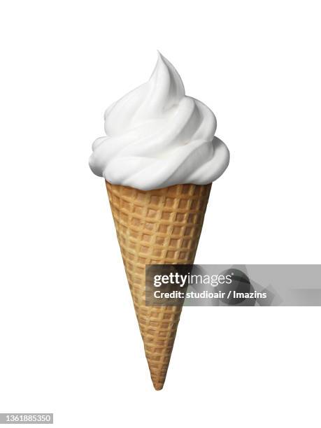 ice cream - softeis stock-fotos und bilder