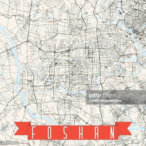 Foshan China Vector Map High Res Vector Graphic Getty Images Foshan China Vector Map 