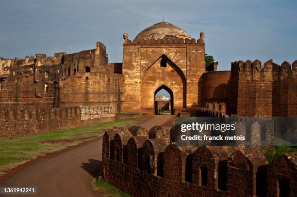 bidar fort ( india) - karnataka stock pictures, royalty-free photos & images