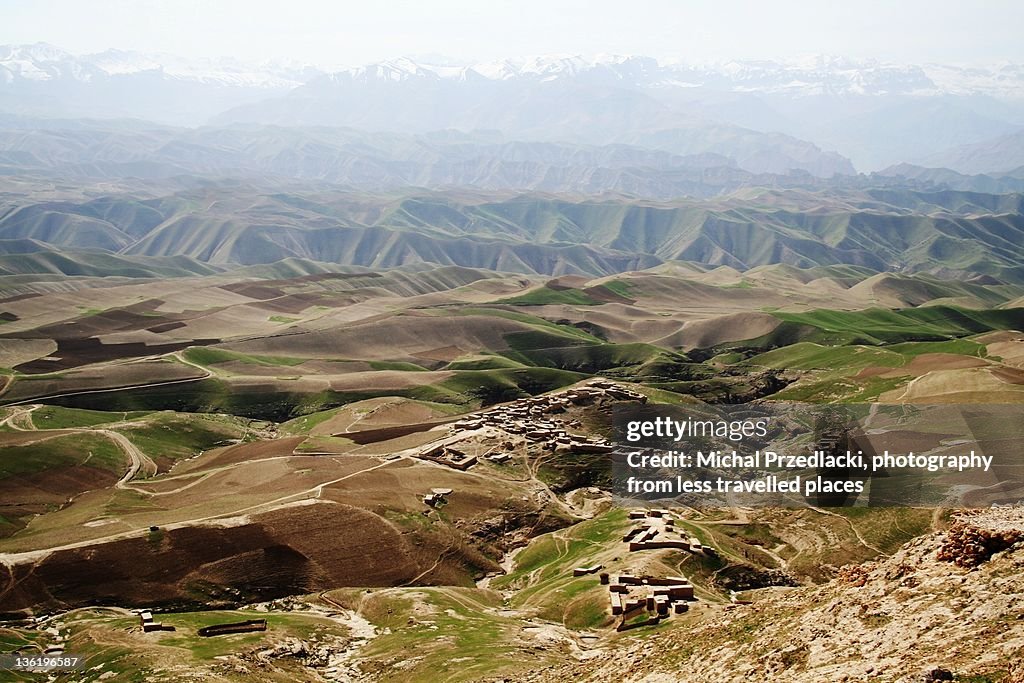 Mountains men village, Afghanistan