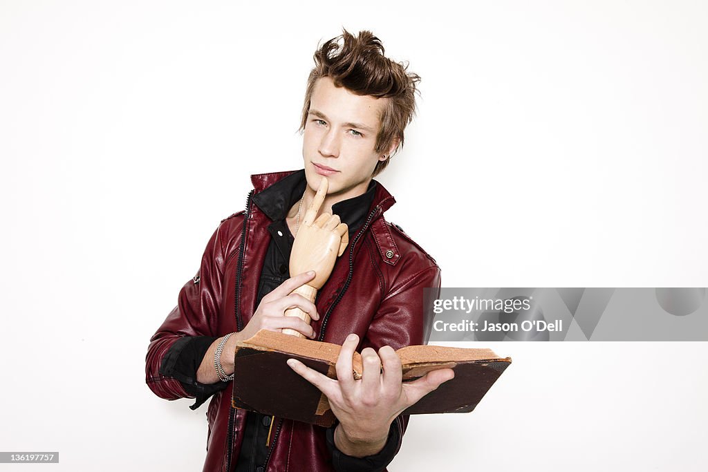 Actor Nick Roux is photographed for TV Guide Magazine in Los Angeles ...