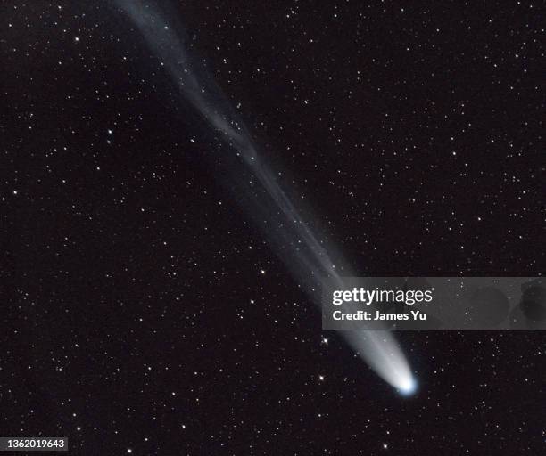 c2021-a1 leonard - comet fotografías e imágenes de stock