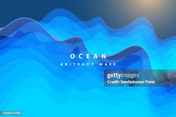 water surface waves - underwater pool background stock illustrations