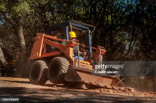 skid loader - sked stock pictures, royalty-free photos & images