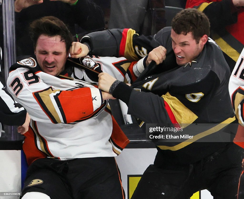 Anaheim Ducks v Vegas Golden Knights