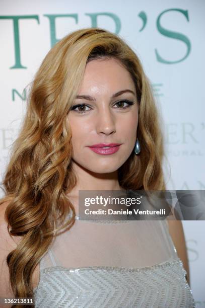 Kelly Brook attends the third day of the 16th Annual Capri Hollywood International Film Festivalon December 28, 2011 in Capri, Italy.