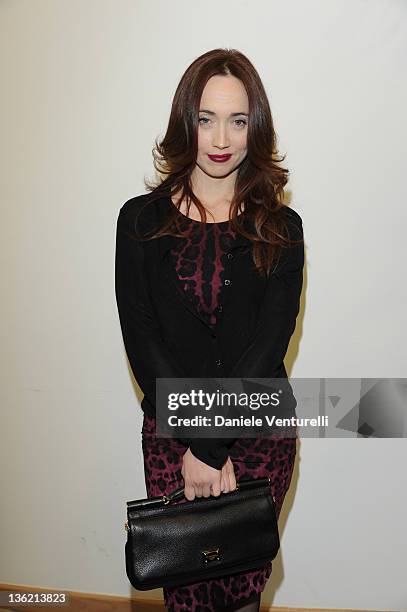 Actress Chiara Francini attends the third day of the 16th Annual Capri Hollywood International Film Festivalon December 28, 2011 in Capri, Italy.