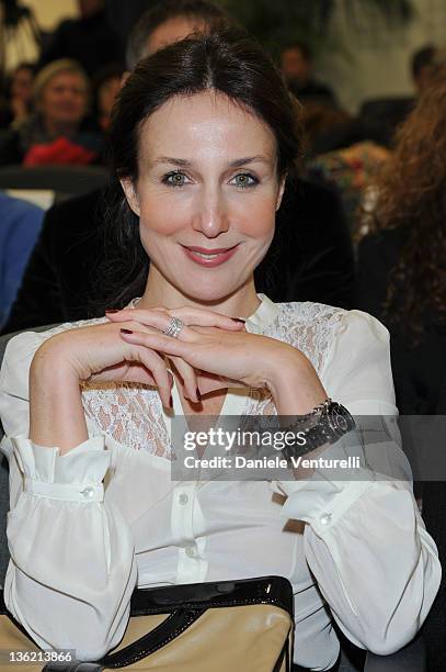 Actress Elsa Zylberstein attends the third day of the 16th Annual Capri Hollywood International Film Festivalon December 28, 2011 in Capri, Italy.