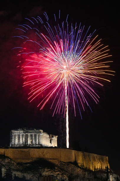 GRC: New Year's Eve In Athens Amid Omicron Variant Spike