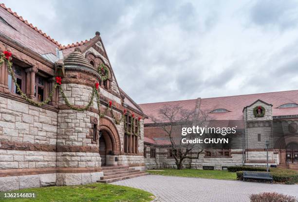 thomas crane public library - quincy massachusetts stock pictures, royalty-free photos & images