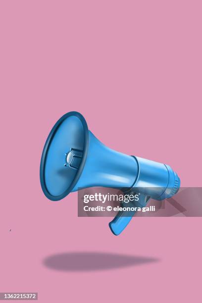 megaphone - haut parleur photos et images de collection