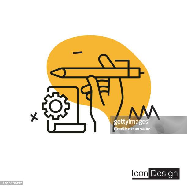 stockillustraties, clipart, cartoons en iconen met one design. it can be used in many areas and can provide convenience in business life. simple and flat design. infographics, mobile and web etc. - life project launch party