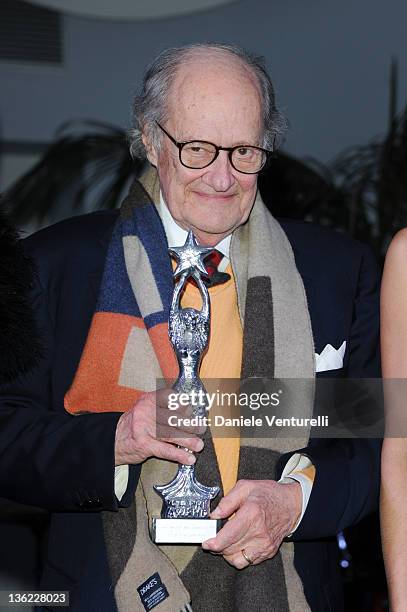 Ugo Gregoretti attends the second day of the 16th Annual Capri Hollywood International Film Festival on December 28, 2011 in Capri, Italy.