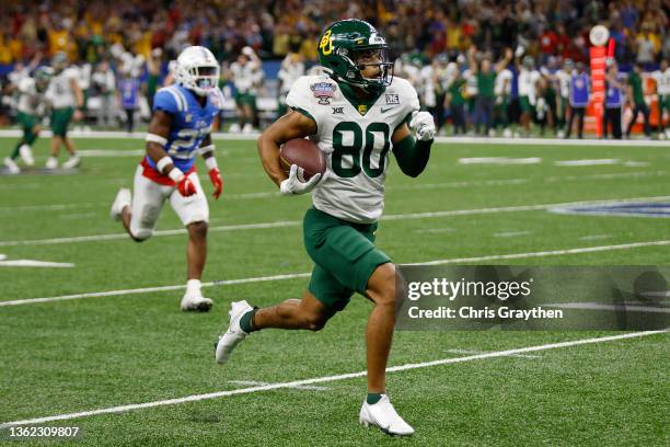 Monaray Baldwin of the Baylor Bears runs for a 48-yard touchdown against the Mississippi Rebels during the fourth quarter in the Allstate Sugar Bowl...