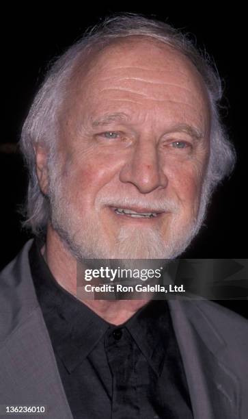 Richard Matheson attends the premiere of "What Dreams May Come" on September 28, 1998 at the Academy Theater in Beverly Hills, California.