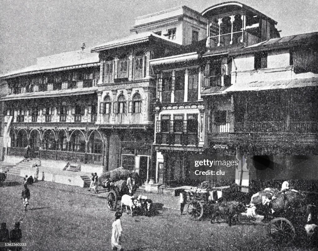 Bombay, Pydownee street, Mumbai, India, Hindu temple