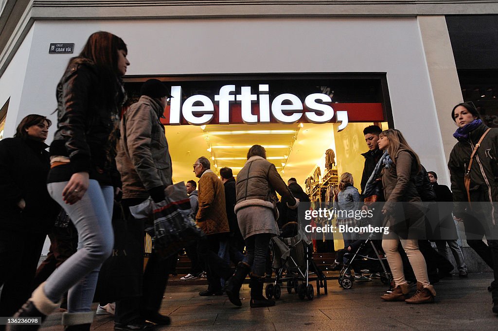 Retail As Spanish Economy Struggles