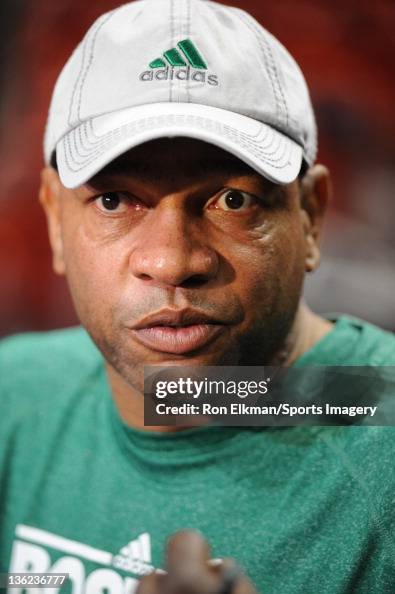 Head coach Doc Rivers of the Boston Celtics watches a Boston Celtics ...