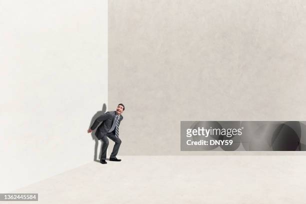 man backed into a corner - trapped stock pictures, royalty-free photos & images