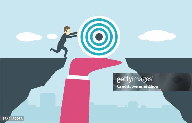 conquering adversity - hand reaching forward stock illustrations