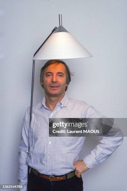 Portrait d'Alex Métayer, le 31 décembre 1985.