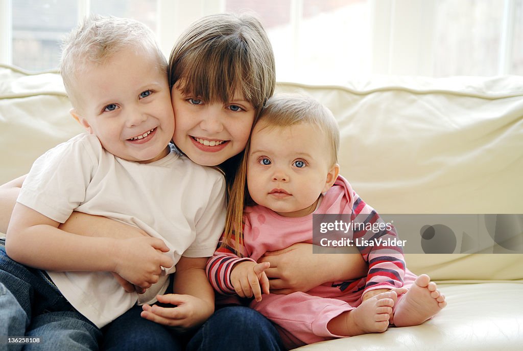 Three children portrait